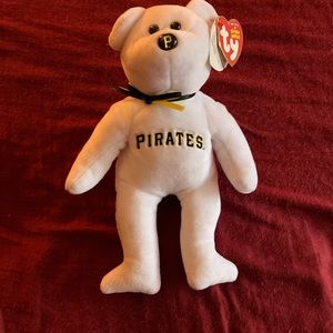 Pittsburgh pirates beanie baby bear